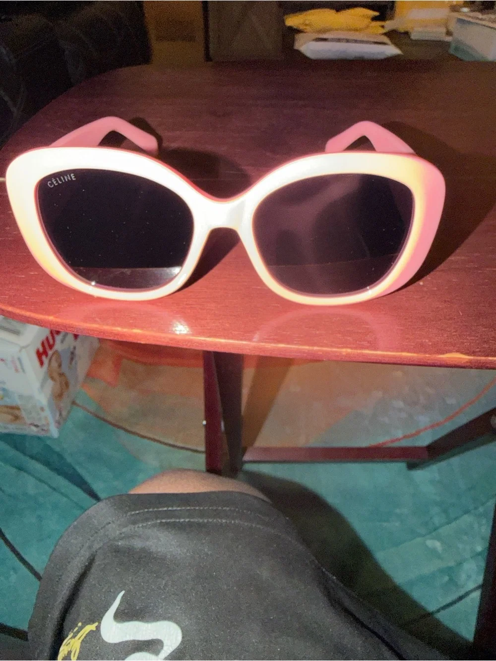 Celine Pink Cat-Eye Sunglasses — Bold Retro Style